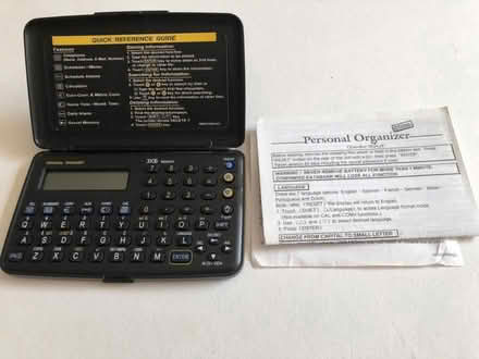 Photo of free Personal Organiser (Selsdon CR2) #1