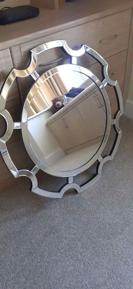 Photo of free Round decorative wall mirror (Dunston LN4) #1
