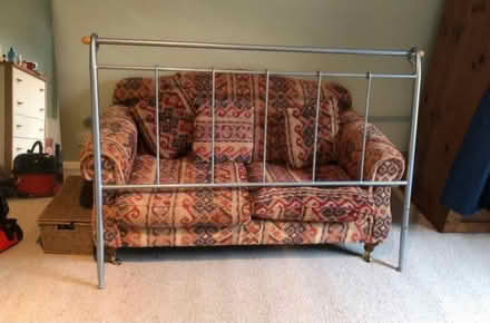 Photo of free King size metal bed (Edinburgh EH4) #1