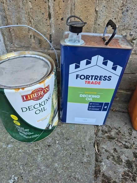 Photo of free Decking oil (Teddington TW11) #1