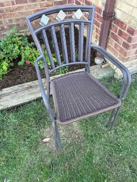 Photo of free 2 garden chairs (Kettering NN15) #2