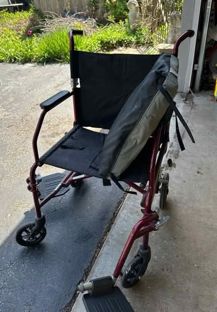 Photo of free Wheelchair /transfer chair (Lake Villa) #2
