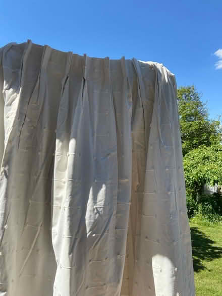 Photo of free White curtains (Weeke, Winchester SO22) #1
