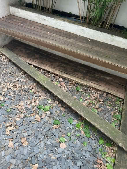 Photo of free 12 wooden deck boards (Earls Court SW5) #1