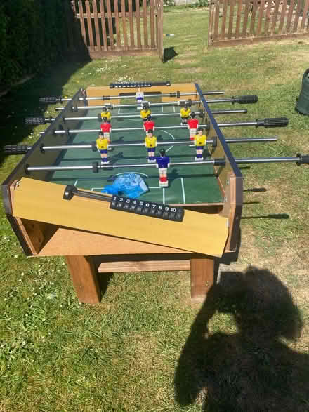 Photo of free Football table with 2 balls (Horndean PO8) #3