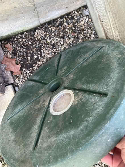 Photo of free weighted stand for patio umbrella (New Hudson) #2