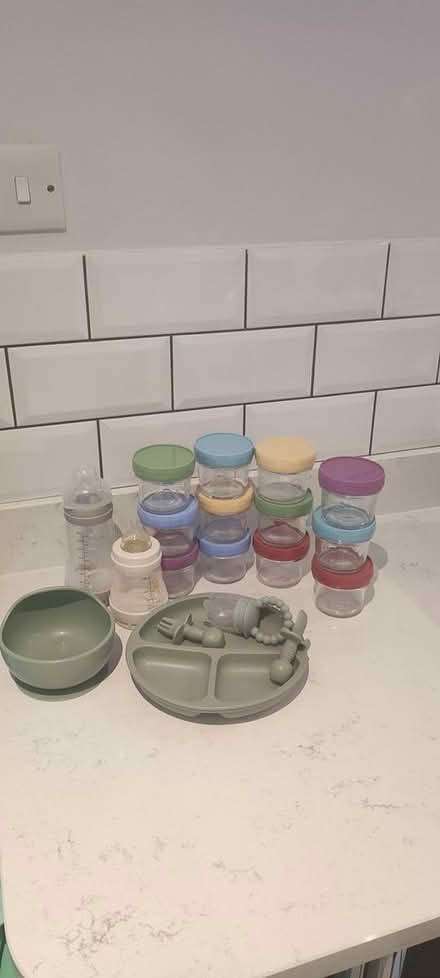 Photo of free Baby pots, plates, bottles and toys (D04EA40) #1