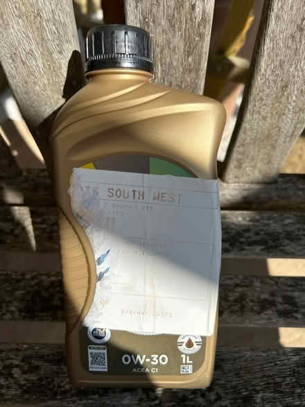 Photo of free Quartz engine oil OW-30 (Kettering NN15) #2