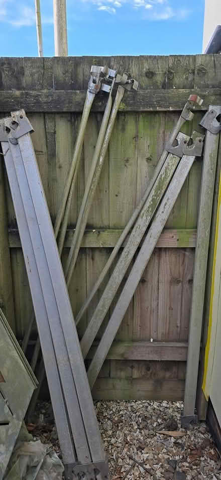Photo of free Aluminium scaffolding parts (Langtree) #1