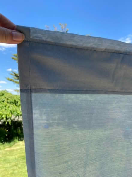 Photo of free Light blue curtains (Weeke, Winchester SO22) #3
