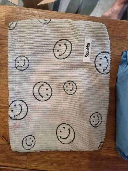 Photo of free Wash bag with smiley faces (St John's TN13) #1