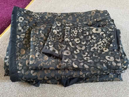 Photo of free Double duvet cover, leopard print (Lords Wood ME5) #1
