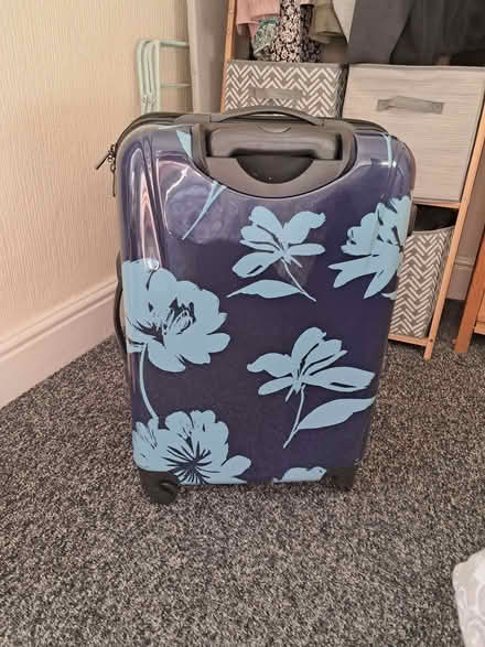 Photo of free Tripp medium suitcase (Old Swan L13) #1