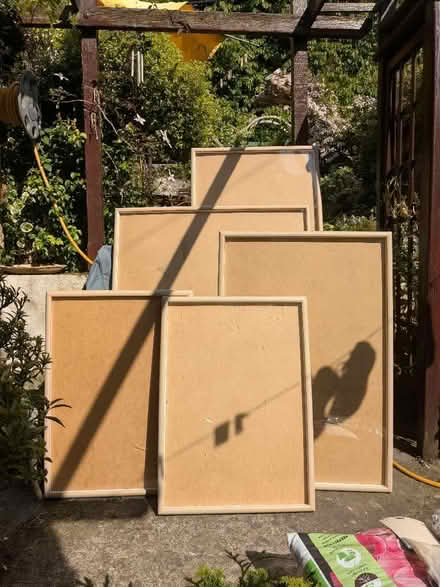 Photo of free Five large Ikea picture frames (Skerton LA1) #1