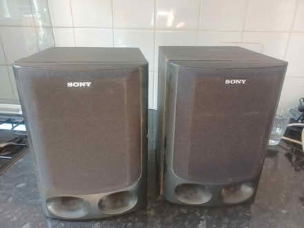 Photo of free Sony speakers (Tooting SW17) #1
