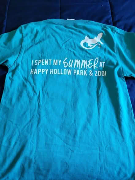 Photo of free NEW Happy Hollow T-Shirt (975 S. De Anza Blvd, San Jose) #2