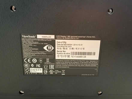 Photo of free View Sonic 20” Monitor (Sunnyvale (near CalTrain)) #3
