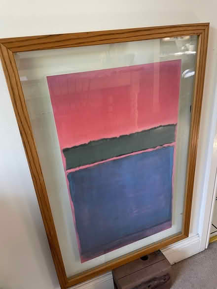Photo of free Framed Rothko style print (Southgate, Crawley, RH10) #1
