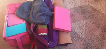 Photo of free Yoga mat, blocks, gym bag etc (Livingston EH54) #2