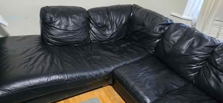 Photo of free Leather Corner Sofa (Wembley) #1