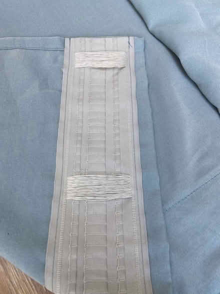 Photo of free Light blue curtains (Weeke, Winchester SO22) #2
