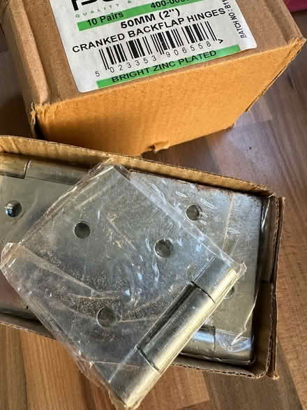 Photo of free 50mm cranked back flap hinges (Salvington bn13) #2