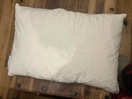 Photo of free 2 x John Lewis duck feather pillows (SW16) #2