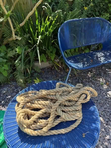 Photo of free Long strong rope - good for a garden swing! (Brixton Hill SW2) #1
