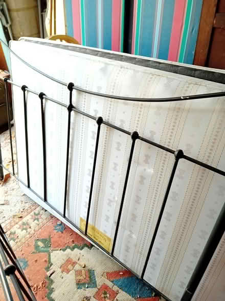 Photo of free King size metal bed frame (Crownest Bingley BD16) #1