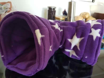 Photo of free L-shaped fleecy tunnel for small rodents (Kendal LA9) #1