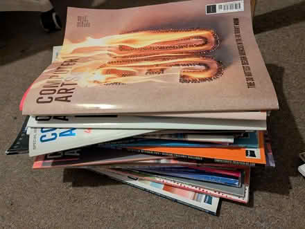 Photo of free Computer Arts magazines (Southborough) #2