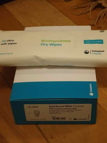 Photo of free Osteomy bags and dry wioes (Morecambe LA4) #1