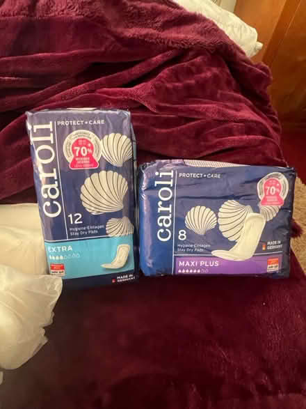 Photo of free Pads all kinds (Redhill Surrey) #2