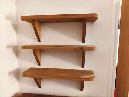 Photo of free Three pine book shelves (Weston) #1