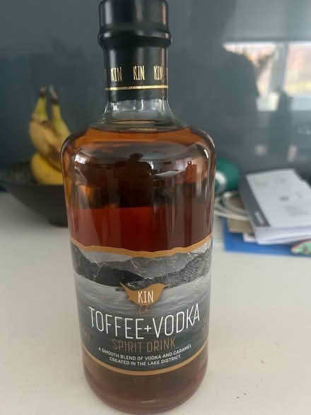 Photo of free Toffee vodka and chocolate biscuits (Shenley Brook End MK5) #1
