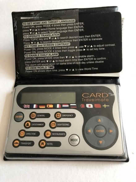 Photo of free Card Travelmate (Selsdon CR2) #1
