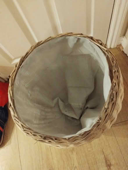 Photo of free Wicker washing basket (Central Braintree) #4