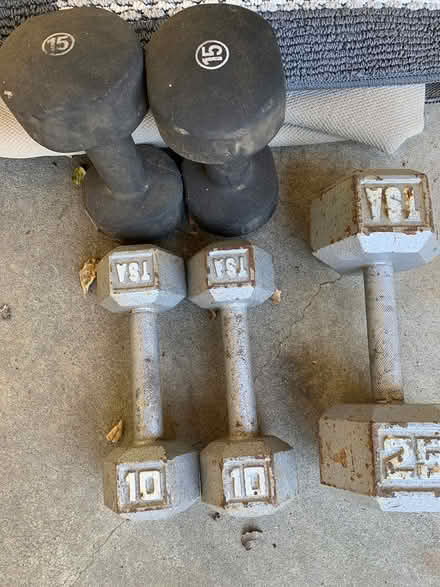 Photo of free Hand weights (Woodside near Town) #1