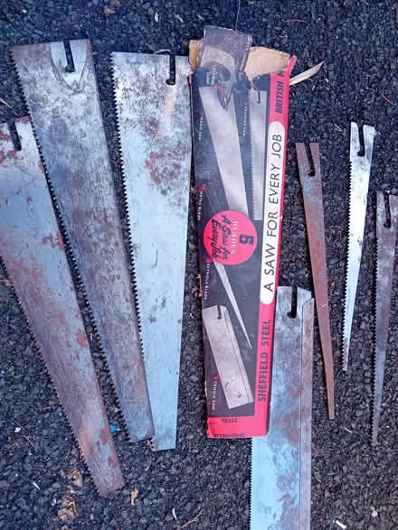 Photo of free Saw blades X7 (Tavistock Avenue ST16) #1