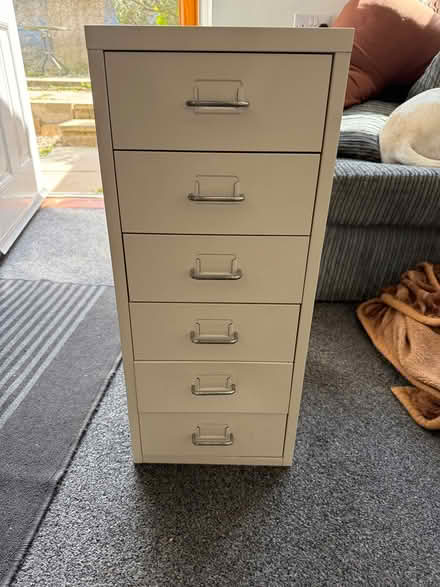 Photo of free Metal small cabinet (Rockingham) #1