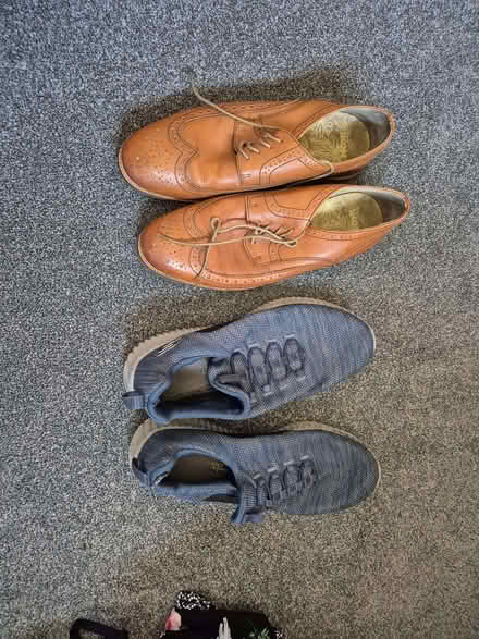 Photo of free Men's jacket and shoes (Minster Lovell OX29) #2