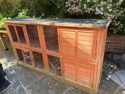 Photo of free Large double storey hutch (Tunbridge Wells) #1