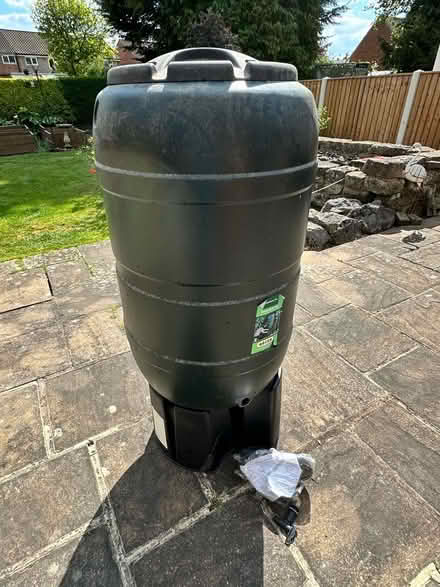 Photo of free Water Butt, Base, Tap and Connector Kit (Duffield DE56) #1