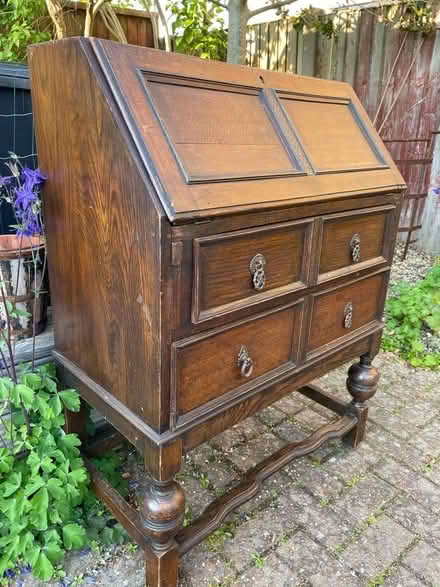 Photo of free Solid old wooden bureau (Spital CH63) #1