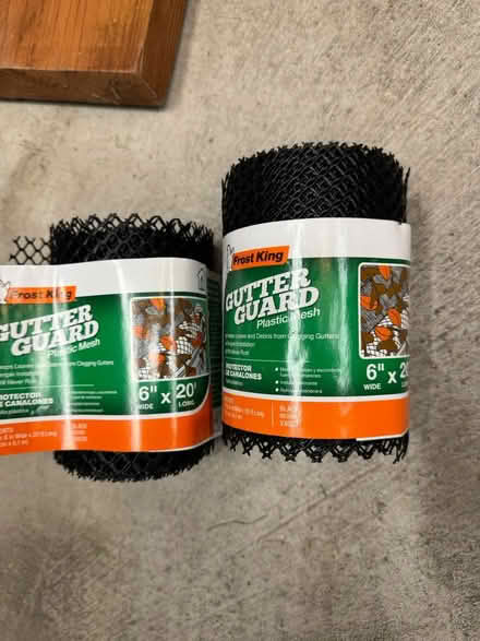Photo of free Two 6x20 gutter guards (Mountain View Shoreline West) #1