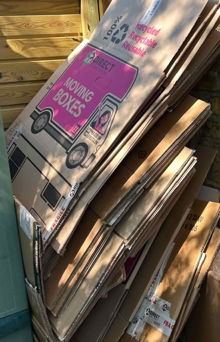 Photo of free X-Large & Medium Size Cardboard Moving Boxes (Barons Court W6) #2