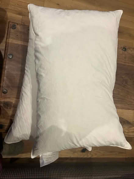 Photo of free 2 x John Lewis duck feather pillows (SW16) #1