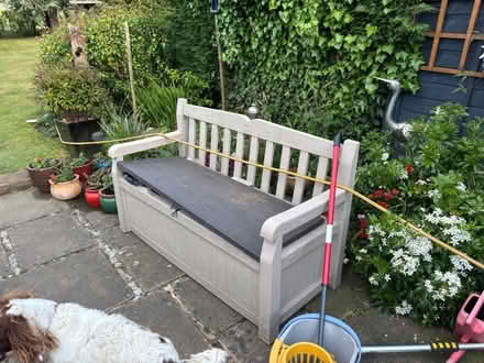 Photo of free Garden Bench with storage (Stroud GL10) #1