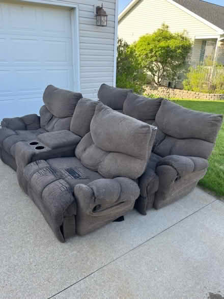 Photo of free Couch and Loveseat (Holt MI) #2