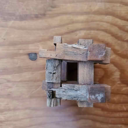 Photo of free Tiny wood puzzle toy (broken) (Ann Arbor Northwest Side) #2